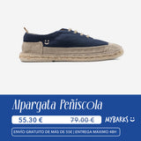 Alpargata Peñiscola Azul