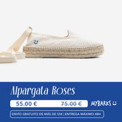 Alpargata Roses Crema
