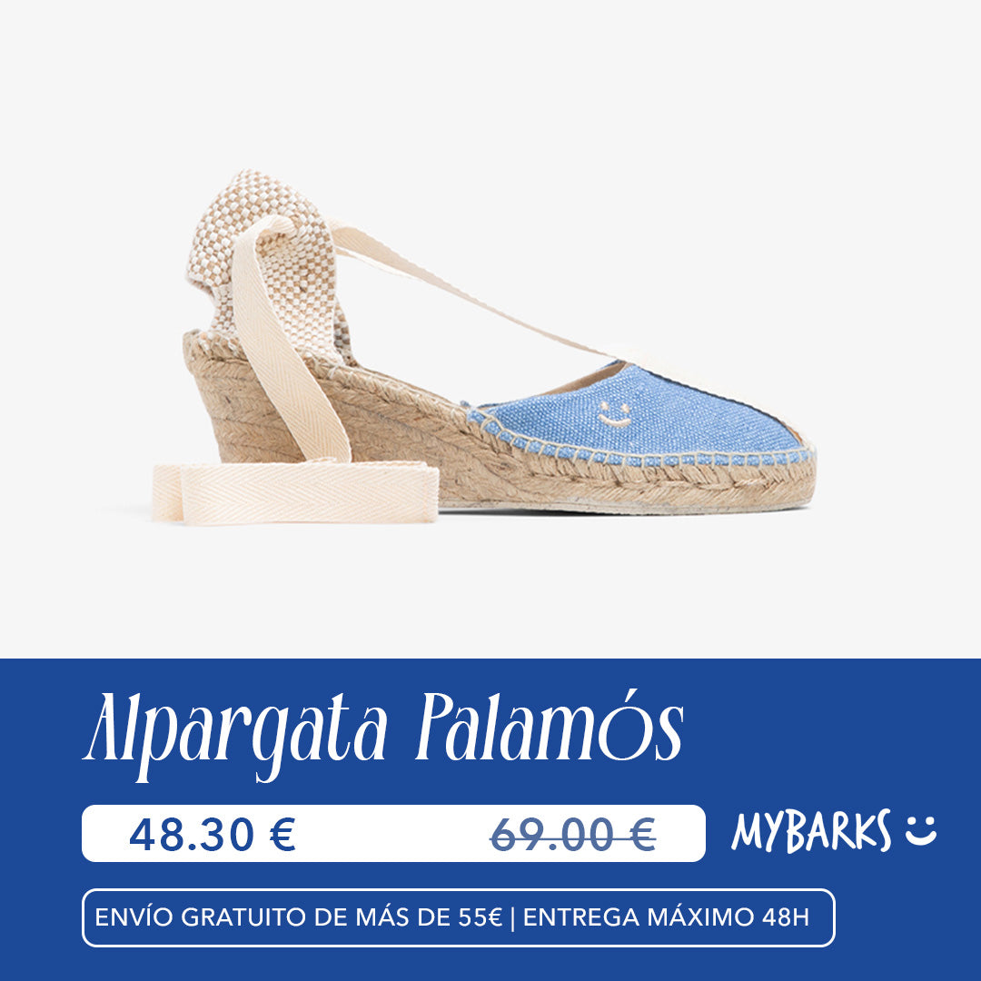 Alpargata Palamós Celeste