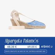 Alpargata Palamós Celeste