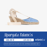 Alpargata Palamós Celeste
