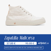 Mallorca 米白色运动鞋