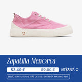 Zapatillas Menorca Rosa