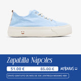 Zapatilla Nápoles Azul Sky