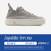 Zapatilla Verona Gris
