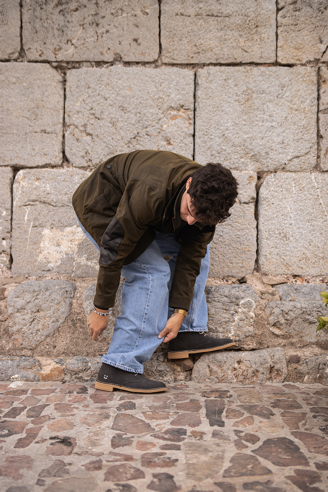 Bota Safari Cairo Carbón