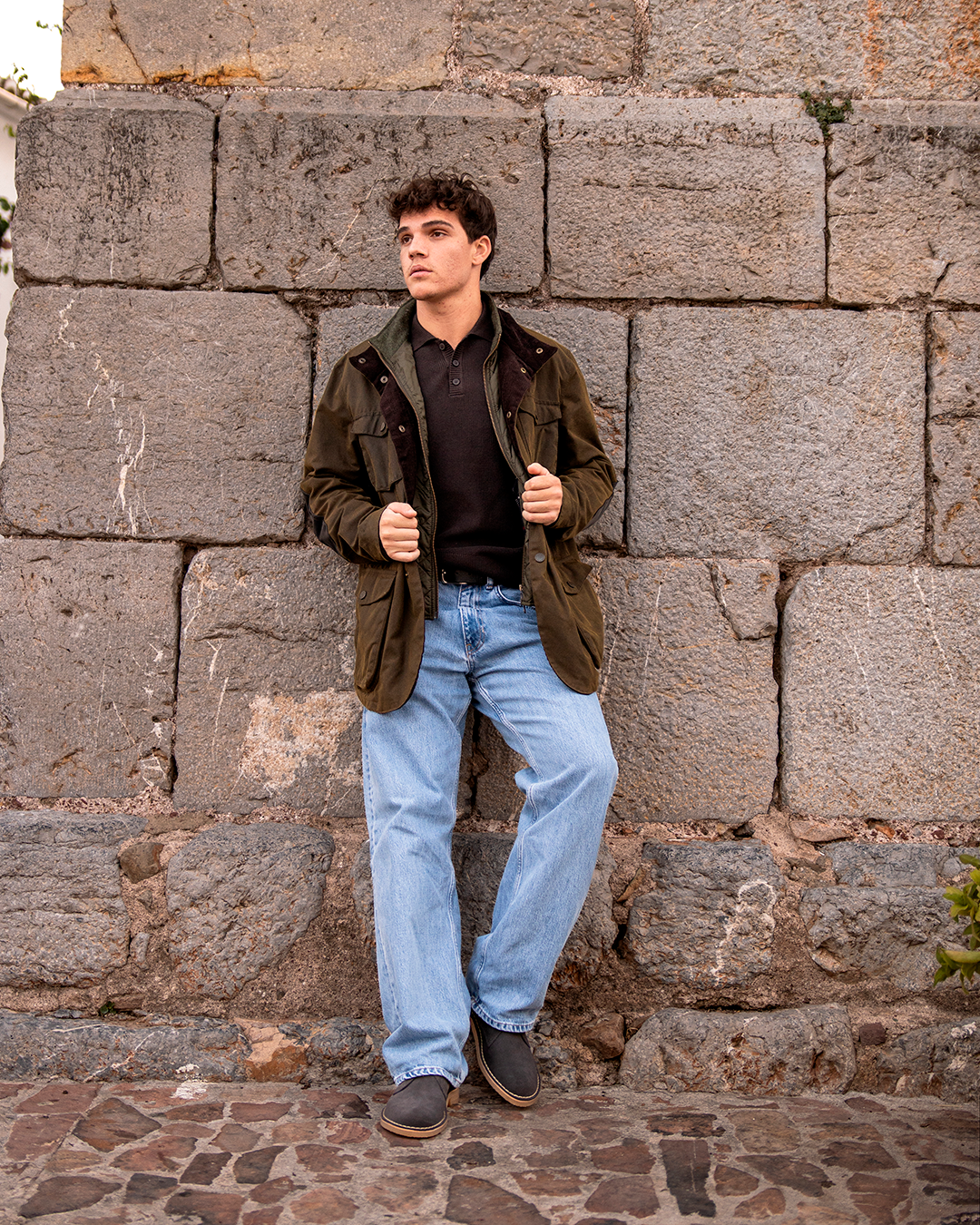 Bota Safari Cairo Carbón