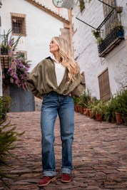 Zapatillas Nápoles Pana Oliva