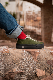 Zapatillas Nápoles Pana Oliva