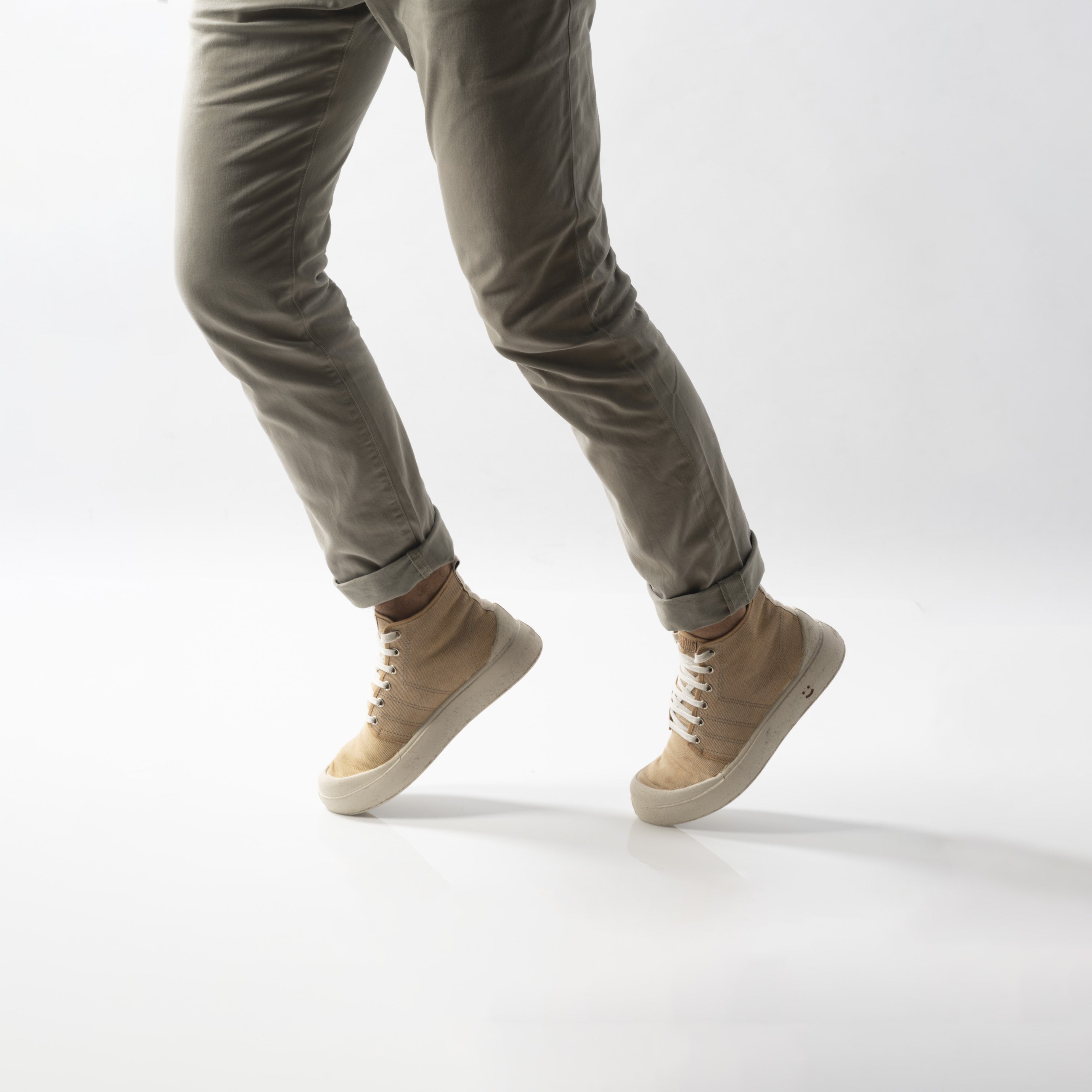 Zapatillas sostenibles de hombre Mallorca Mustard - MyBarks